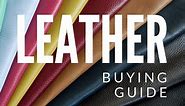 Leather Buying Guide