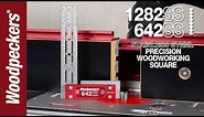 6" & 12" Stainless Steel Precision Woodworking Squares | Woodpeckers Tools