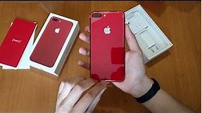 iPhone 7 Plus Product RED - Unboxing & Setup