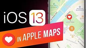 How to Use Favorites in Apple Maps in iOS 13? Create a List of Favorite Locations