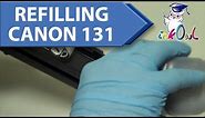 How to Refill Canon Type 131, 331, 731 Toner Cartridges