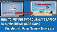 how to get jenny's laptop password in summertime saga game || Games || Summertime Saga