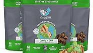 Shameless Pets Crunchy Cat Treats - Catnip Treats for Cats with Digestive Support, Natural Ingredients Kitten Treats with Real Chicken, Healthy Flavored Feline Snacks - Catnip N Chill, 3-Pk