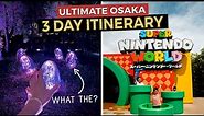 The Ultimate 3 Day OSAKA Itinerary | Japan Travel Guide (2023)