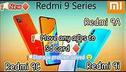 How to move apps to sd card for redmi 9A/9C/9I mobile phones|Move apps to sd card|Storage problem mi