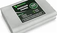 Packing Paper for Moving - 320 Newsprint Paper Sheets for packing supplies -10 lb - 17" x 27" Moving Supplies Packing paper for Dishes and Glasses - Made in USA