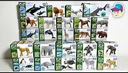 24 SEA ANIMALS, WILD ANIMALS, ZOO ANIMALS - Takara Tomy Ania animal toy collection