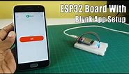 How to set up the new Blynk app with an ESP32 board | ESP32 projects
