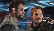 Thor vs Star-Lord Scene - Quill Making His Voice Deeper - Avengers: Infinity War (2018) Movie Clip