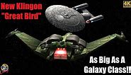 4K MASSIVE Klingon Ship VS Galaxy Class - Star Trek Ship Battles - Bridge Commander