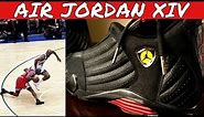 Michael Jordan Wearing The Air Jordan 14 (Raw Highlights)
