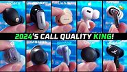 2024 BEST Earbuds for Call Quality! 👑 Tested in NOISY Public Place (Updated)