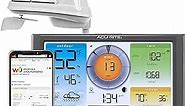 AcuRite Iris (5-in-1) Home Weather Station with Wi-Fi Connection to Weather Underground with Temperature, Humidity, Wind Speed/Direction, and Rainfall (01540M) , Black