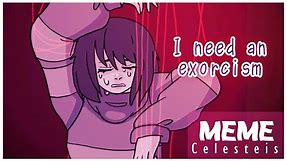 ⊱ ⋮ I need an exorcism - tweening meme extended ♡ ver. chara & frisk ⋮ ⊰ (EN/ESP)