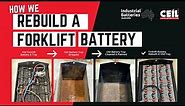 How We Rebuild a Forklift Battery at Industrial Batteries Australia
