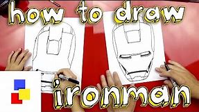 How To Draw Ironman