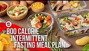 800 Calorie Intermittent Fasting Meal Plan by Diets Meal Plan
