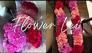 How to make a Carnation Flower Lei