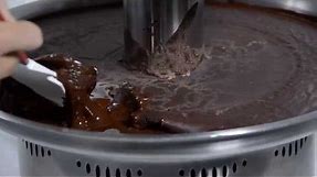 Sephra - Melting Solidified Chocolate in a Sephra Fountain