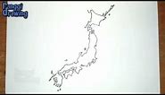How to Draw Map of Japan