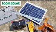 Solar Panel System For Home | 10 Watt Loom Solar Panel | Solar Panel Price