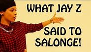 What Jay Z Said to Solange!