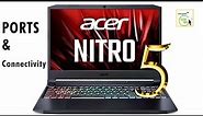 Ports and Connectivity on Acer Nitro 5 2023 Model with Type C and HDMI