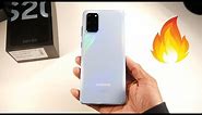 Samsung Galaxy S20 Plus (Cloud Blue) Unboxing & First Impressions!