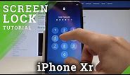 How to Add Passcode in iPhone Xr - Set Up Screen Lock in iOS
