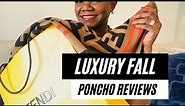 Luxury Fall Shawl Review from Fendi and Burburry | Faylene's World