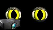 🎃 Cat Eyes Halloween Animated Eyes 2 Hour loop