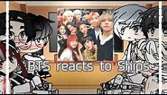 "BTS reacts to BTS X BLACKPINK Ships (Little Cringy) [Requested]