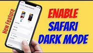 How to Enable Safari Dark Mode on iPhone (New Feature!)
