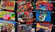 Top 300 best Super Nintendo games in chronological order. 1991 - 1997
