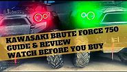 KAWASAKI BRUTE FORCE 750/GUIDE AND REVIEW/ WATCH BEFORE YOU BUY