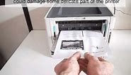 How to fix a printer paper jam
