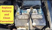 REPLACE CORRODED BATTERY | Toyota Tacoma