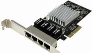 4-Port Gigabit Ethernet Network Card - Network Adapter Cards | Networking IO Products | StarTech.com