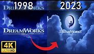 DreamWorks Logo Evolution (1998-2023) [4k]