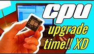 How to Upgrade a Laptop CPU / Processor! XD