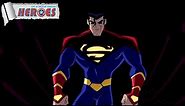 Legion of Super Heroes - Superman Merges with Superman X (Greek Subs)