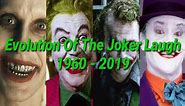 Evolution Of The Joker Laugh 1960 - 2019