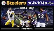 Epic Rivalry with EVERYTHING on the Line! (Steelers vs. Ravens 2008, Week 15)