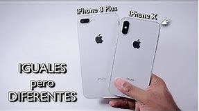 iPhone X vs iPhone 8 Plus COMPARACIÓN 😎 IGUALES pero DIFERENTES ¿cuál COMPRAR y PORQUE ? -RUBEN TECH