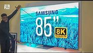 Samsung's MASSIVE 85 Inch "Neo QLED" 8K TV - QN900A (2021)