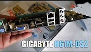 Gigabyte H61M-DS2 motherboard unboxing | motherboard for intel i5 3rd gen