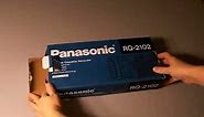 Retro Unbox: Panasonic RQ-2102 Portable Cassette Recorder