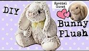 Adorable Bunny Rabbit DIY Step-by-Step Tutorial | How to make a plush bunny toy | Handmade | Sewing