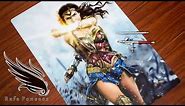 Painting Wonder Woman - Airbrush / Rafa Fonseca