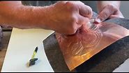 How to do a basic copper tooling
